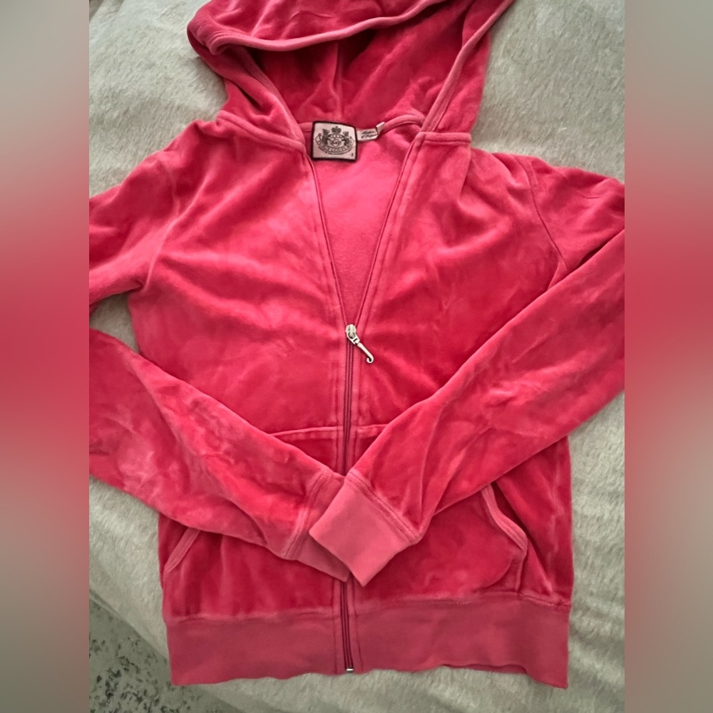 Juicy Couture Classic Cotton Velour Track Suit